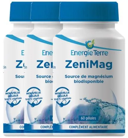 ZeniMag (3 flacons de 60 gélules)