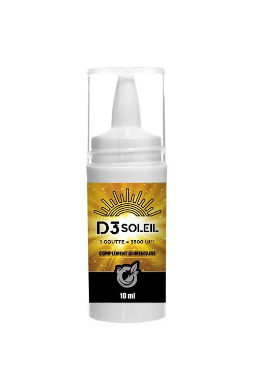 D3 Soleil nouv. formule (200 gtt) X1 Flc