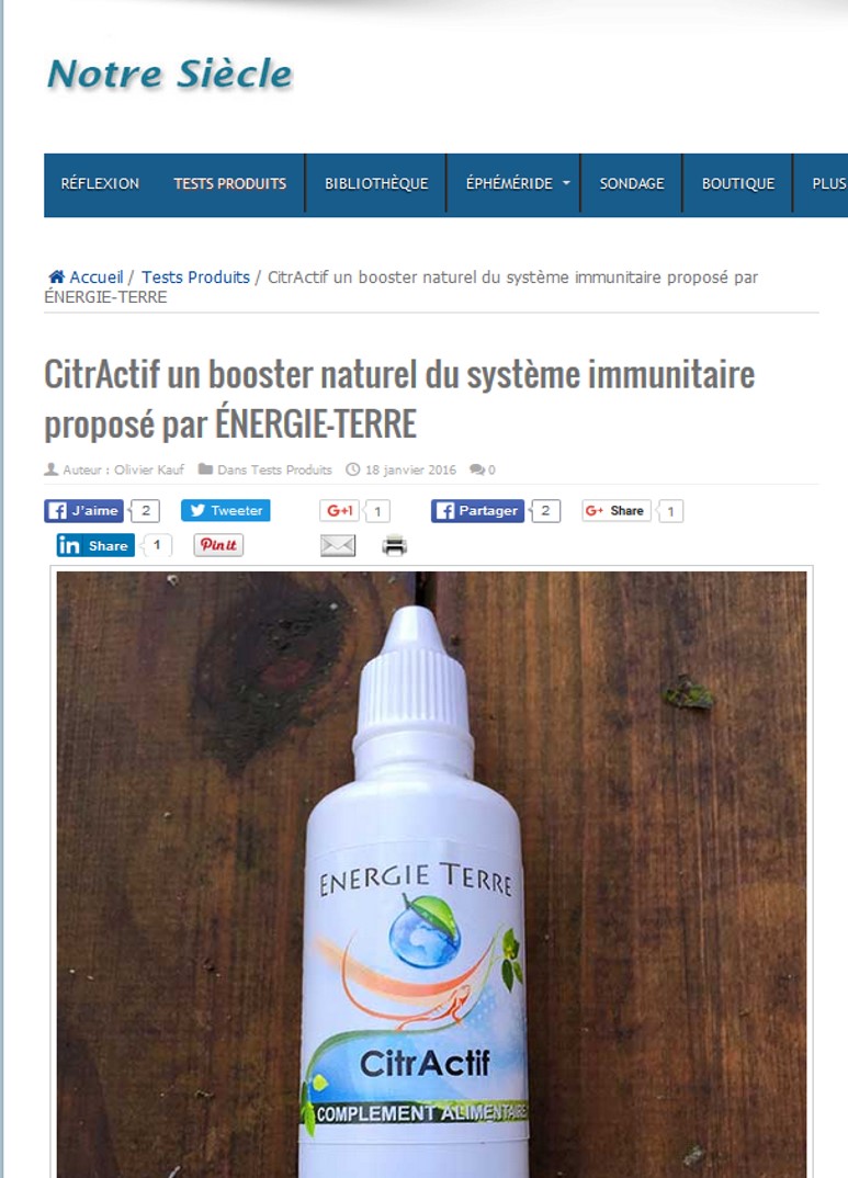 CitrActif par Olivier Kauf